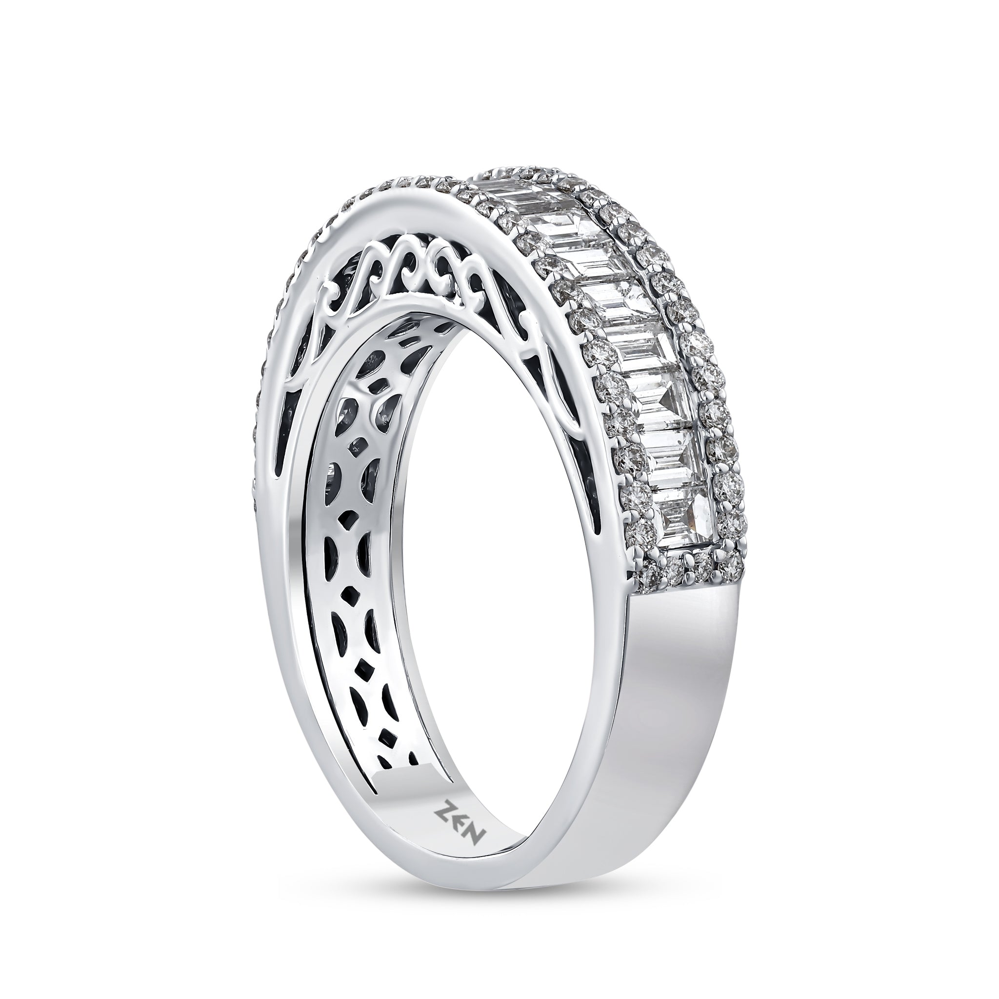 Half Eternity Diamond Ring