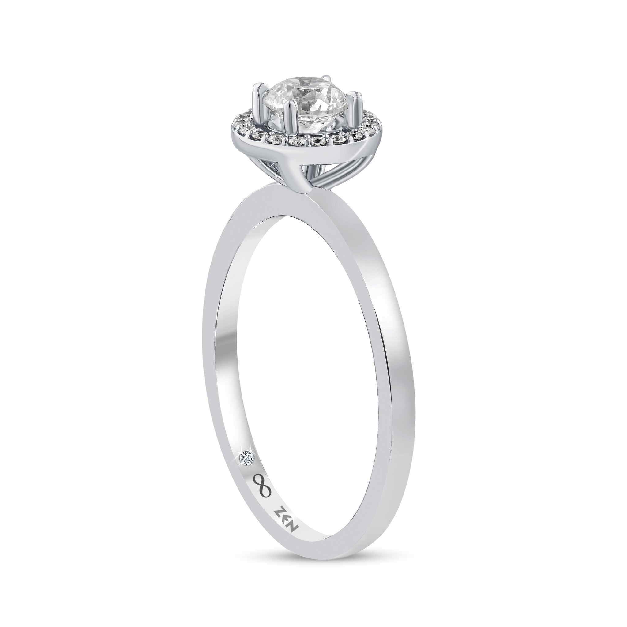 Diamond Solitaire Engagement Ring