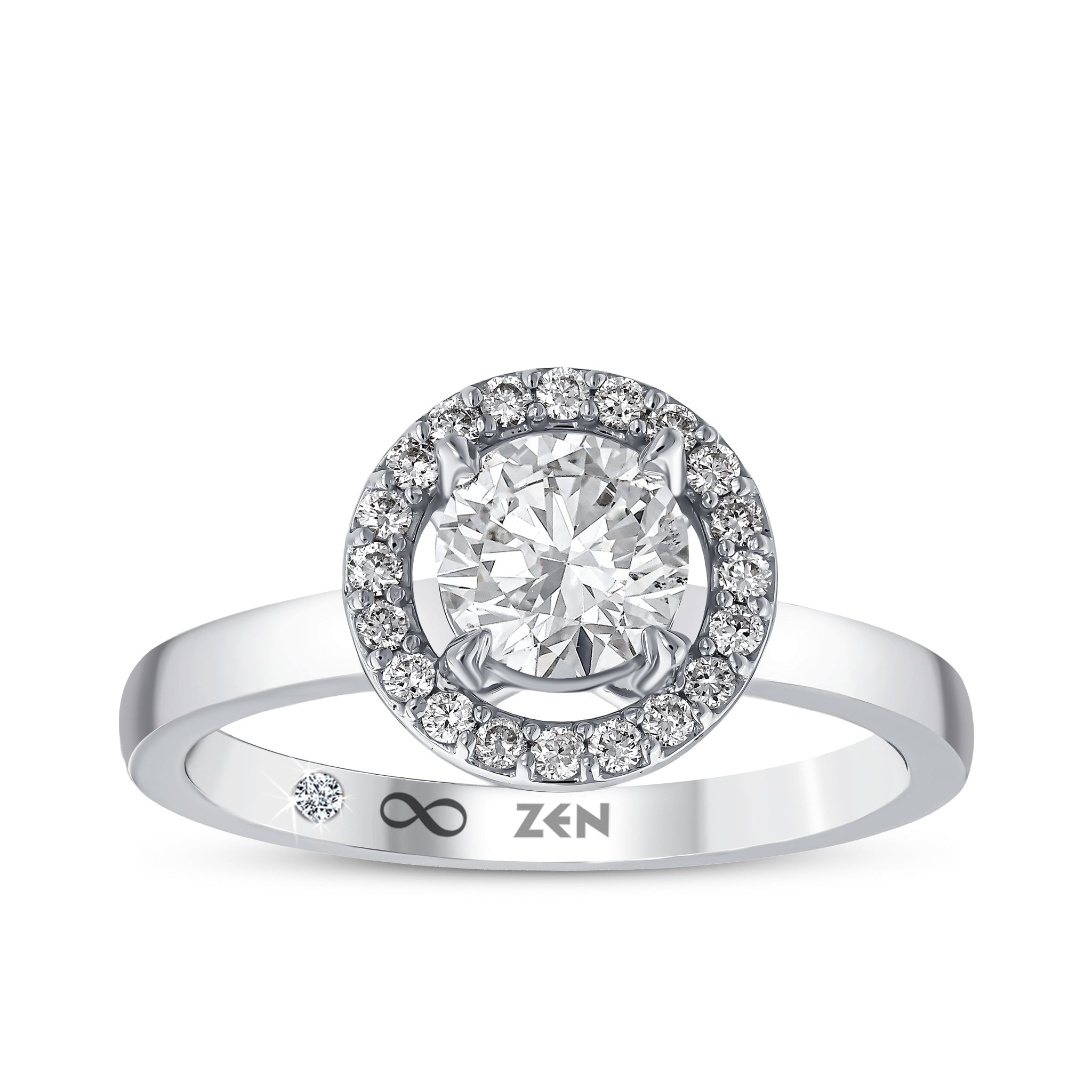 Diamond Solitaire Engagement Ring