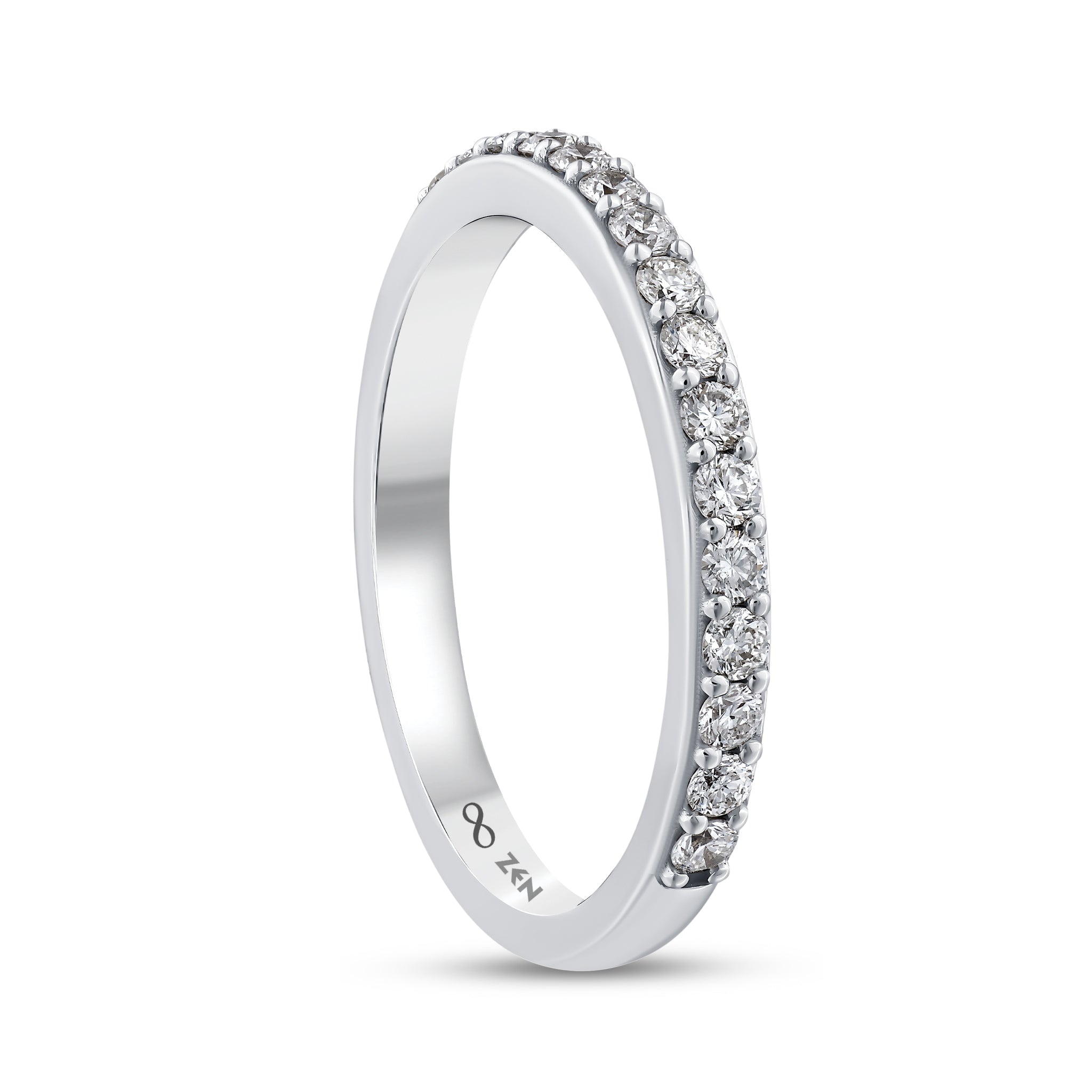 Diamond Half Eternity Ring