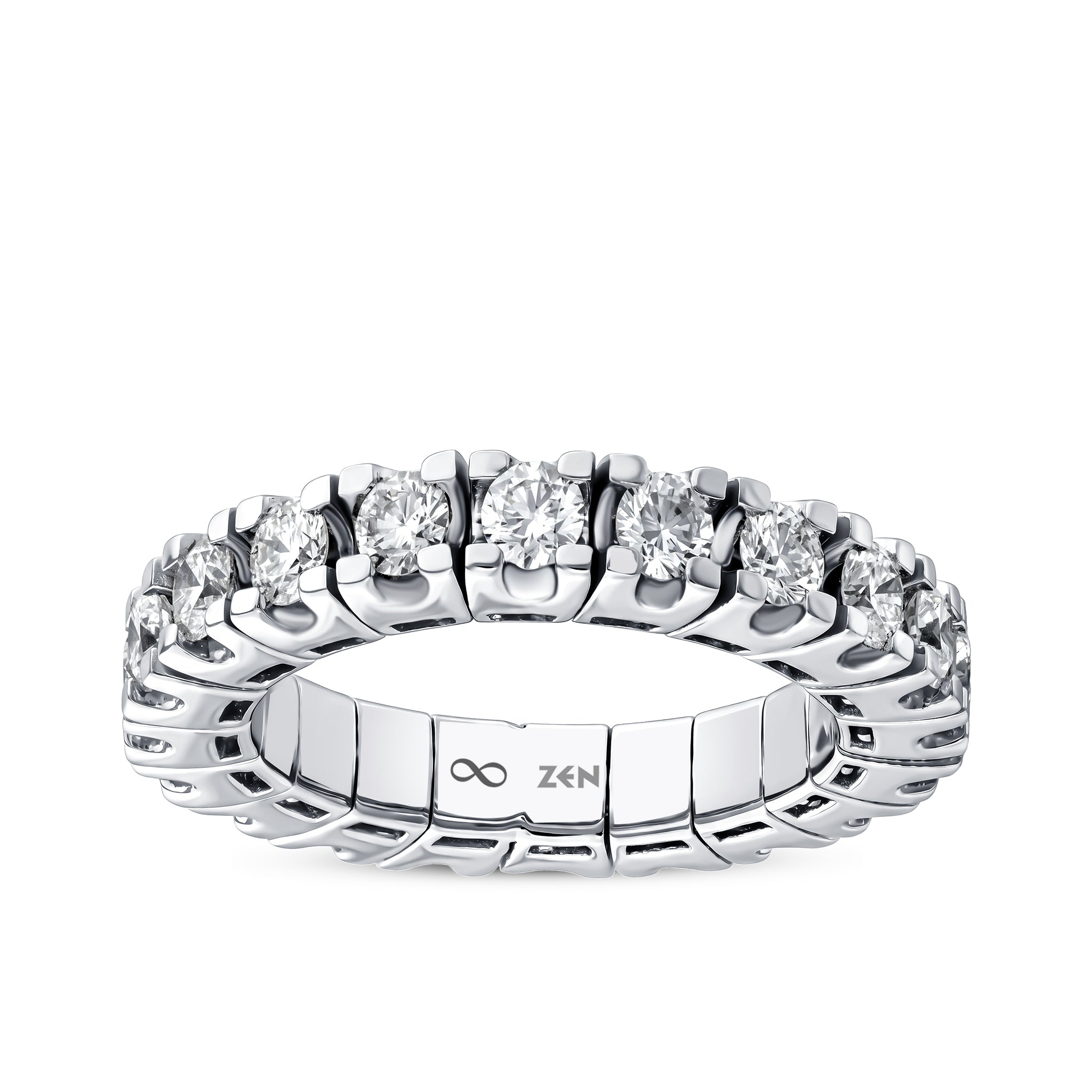 Diamond Eternity Engagement Ring