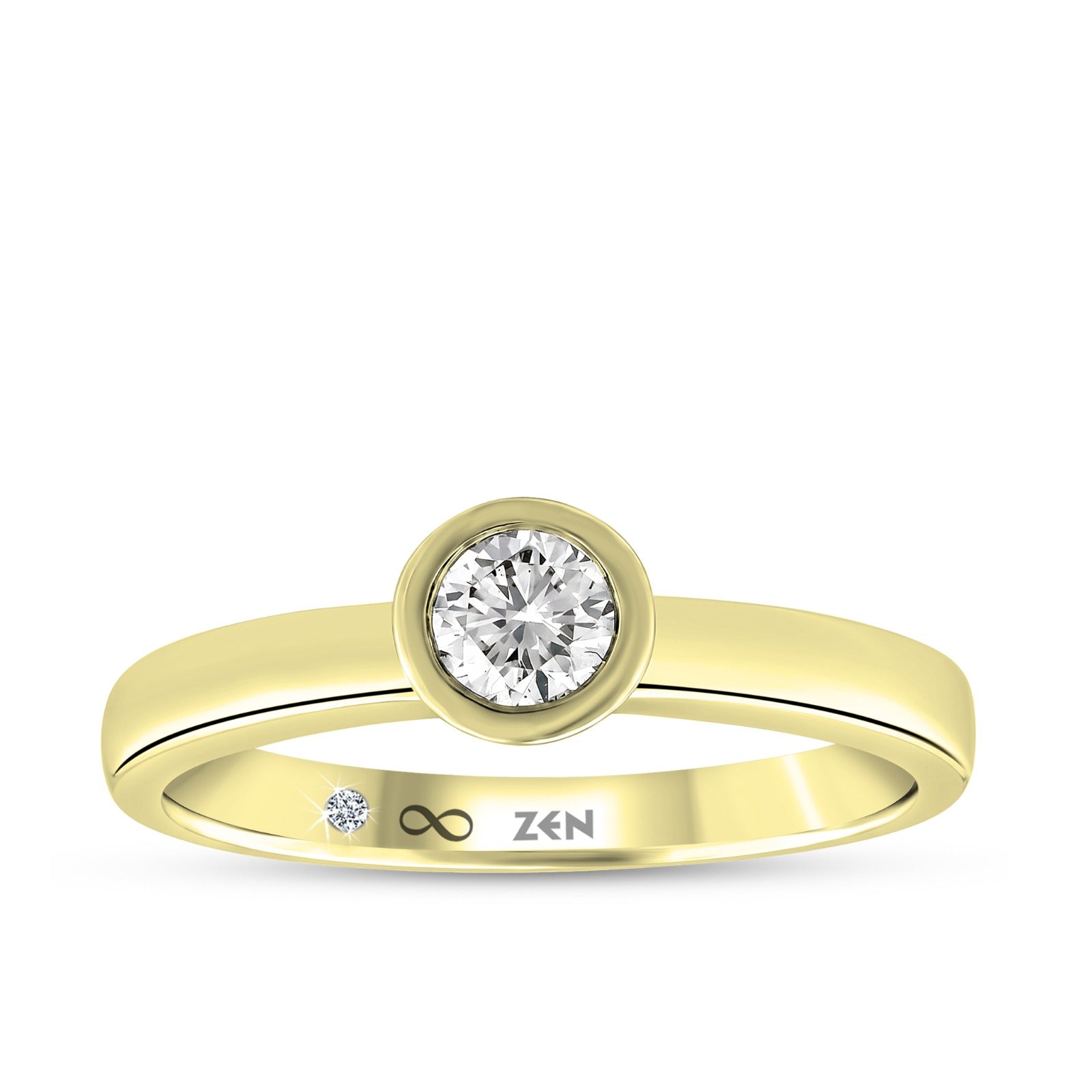 Diamond Solitaire Engagement Ring