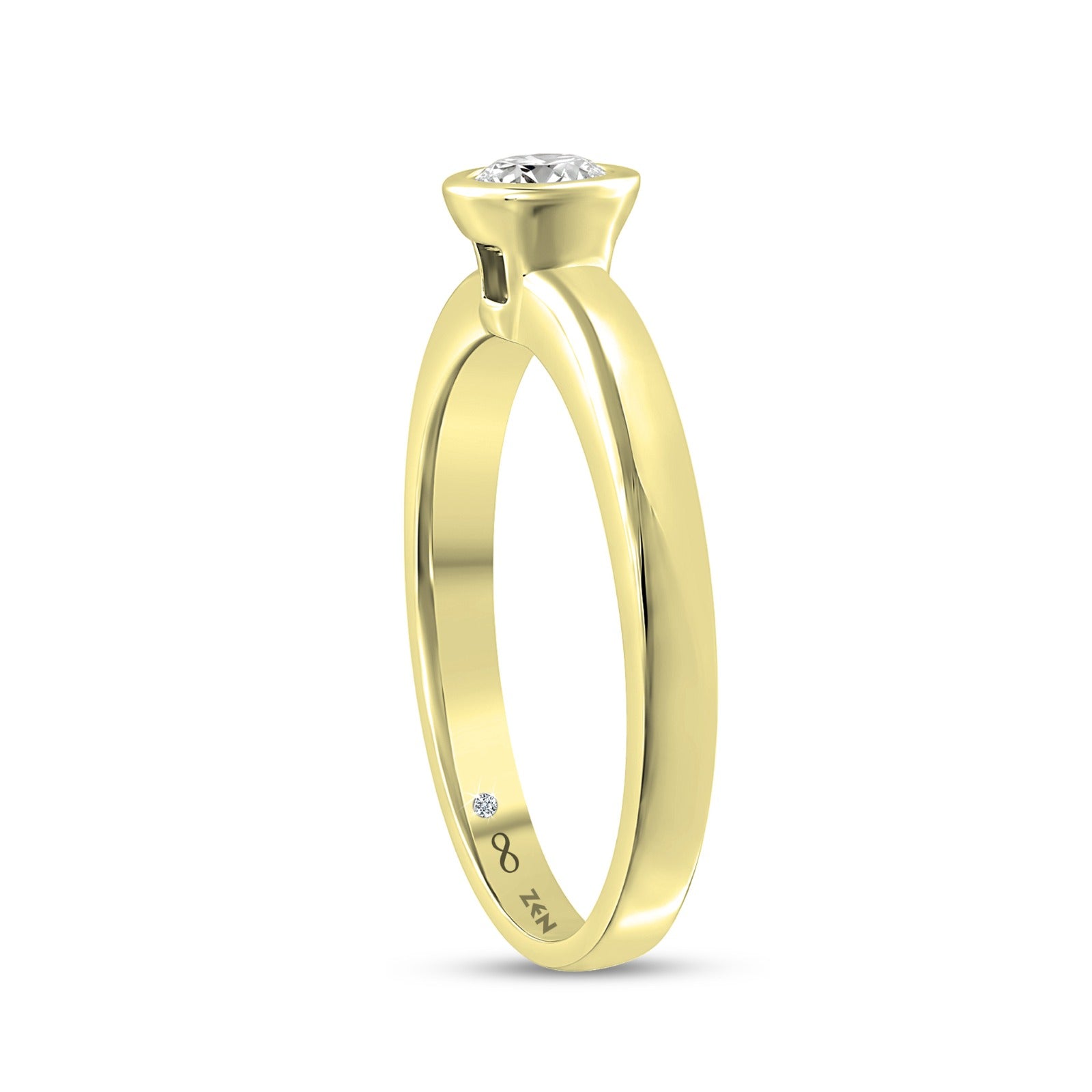 Diamond Solitaire Engagement Ring