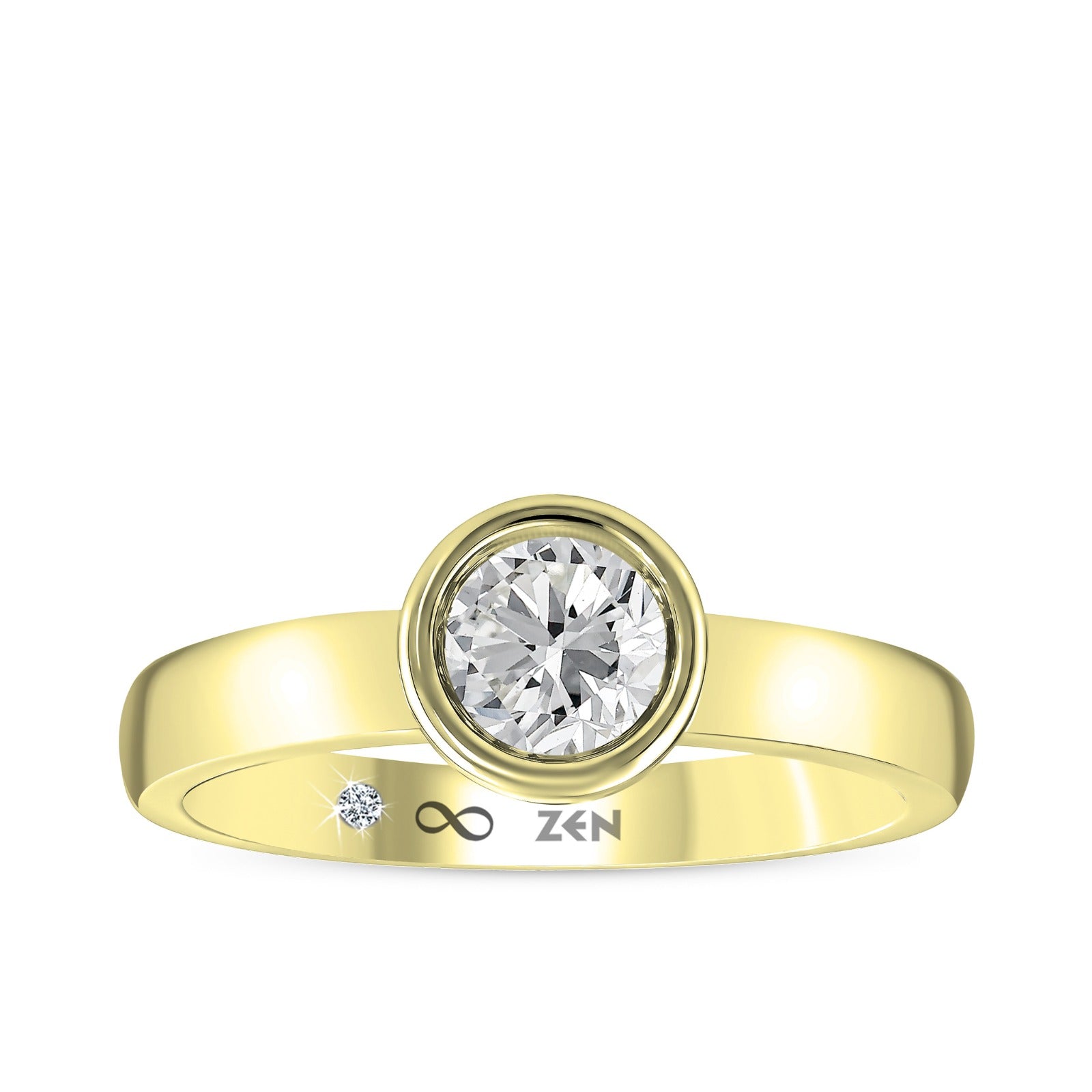 Diamond Solitaire Engagement Ring