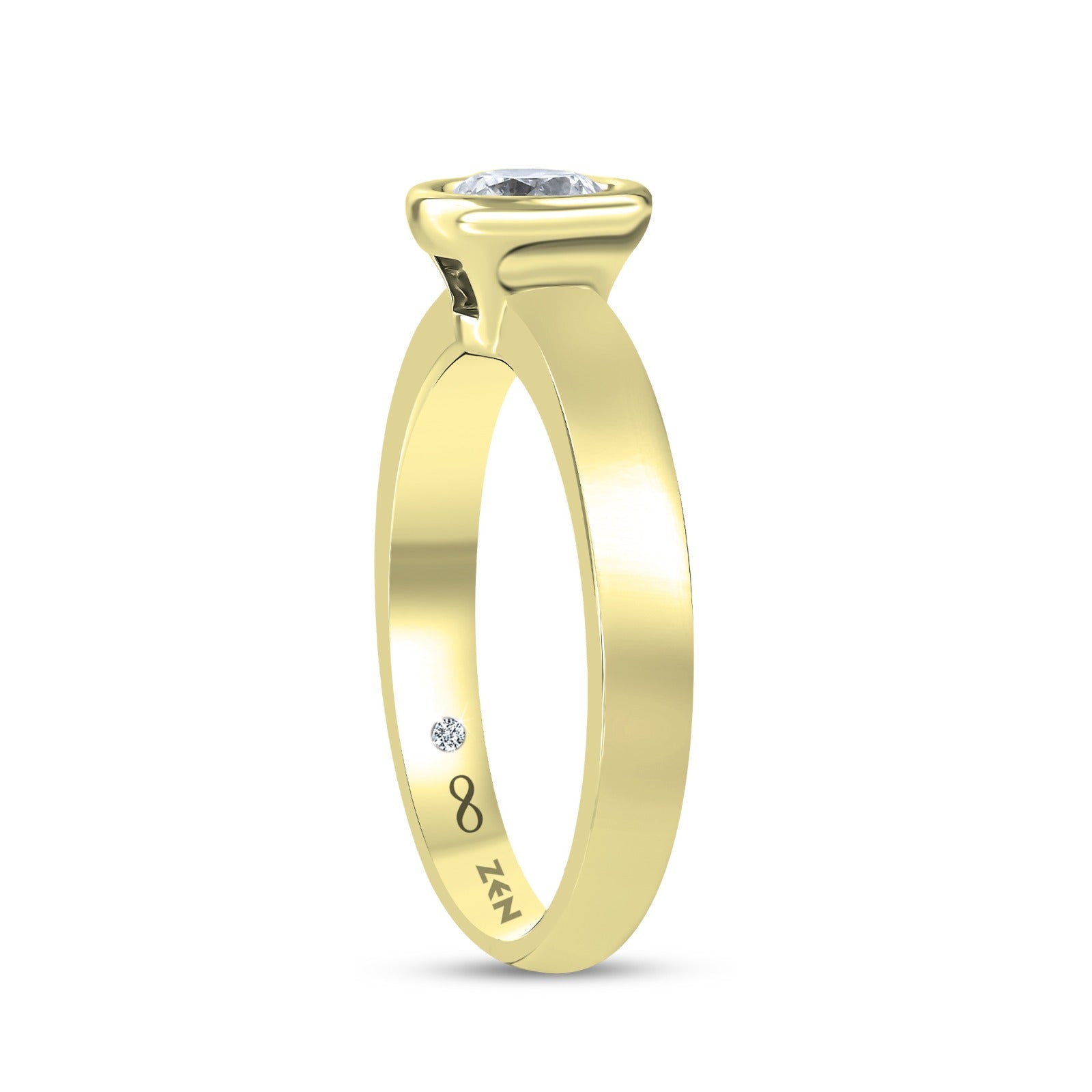 Diamond Solitaire Engagement Ring