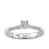 Solitaire Diamond Engagement Ring