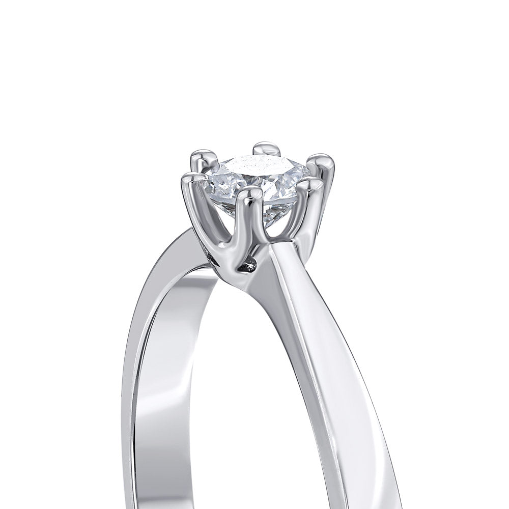 Solitaire Diamond Engagement Ring