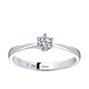 Solitaire Diamond Engagement Ring