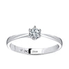 Solitaire Diamond Engagement Ring