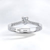 Sidestone Diamond Engagement Ring