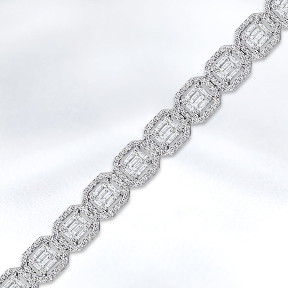 Baguette Diamond Bracelet