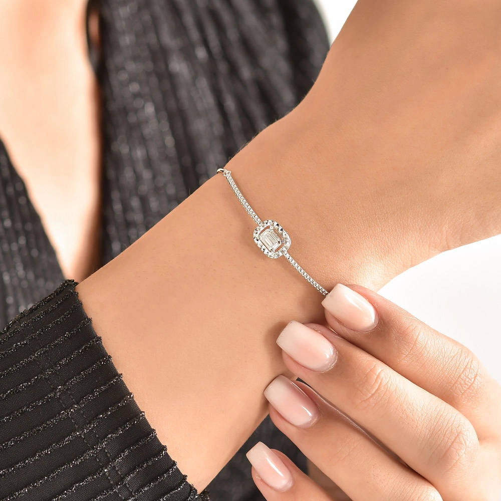 Baguette Diamond Bracelet