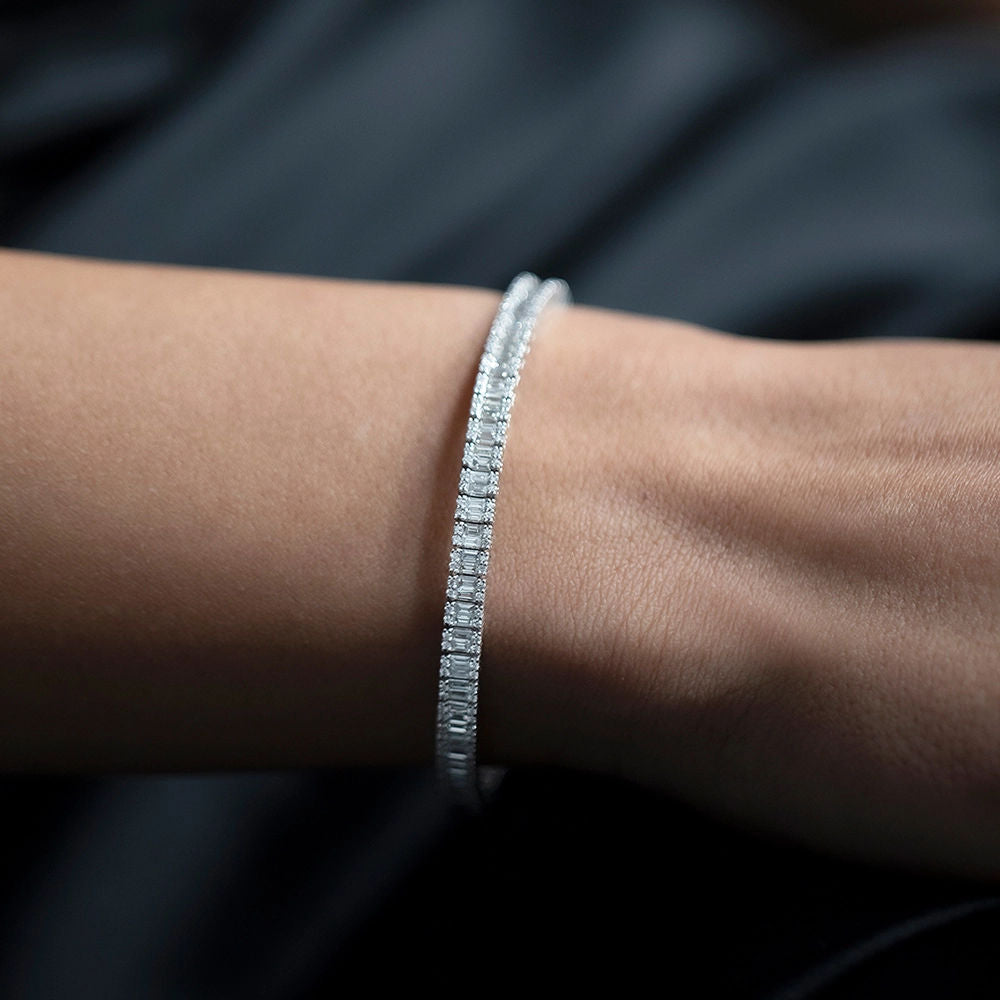 Baguette Diamond Bracelet