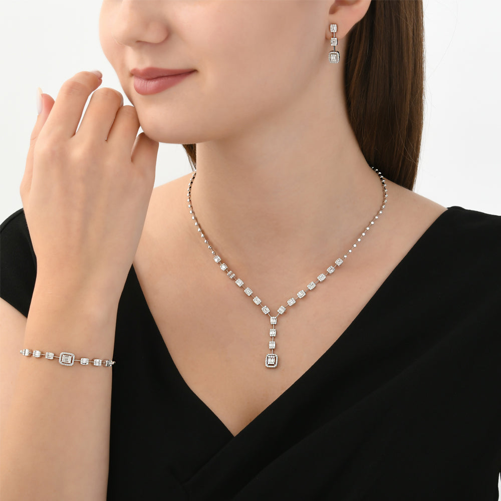 Baguette Diamond Bracelet