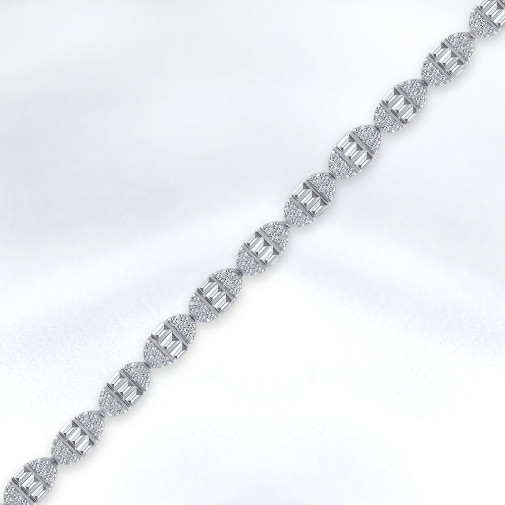 Baguette Diamond Bracelet