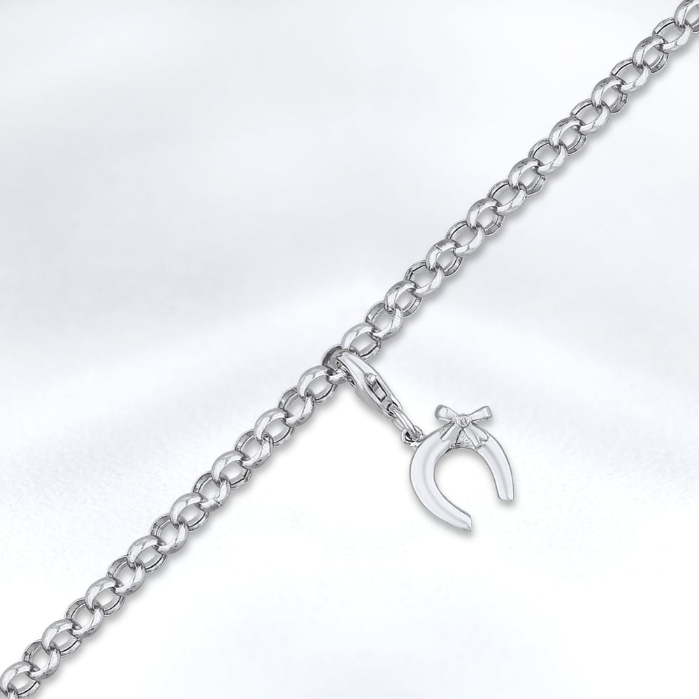 Charme Diamond Horseshoe Bracelet