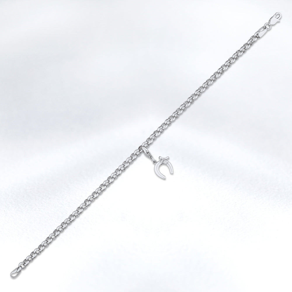 Charme Diamond Horseshoe Bracelet