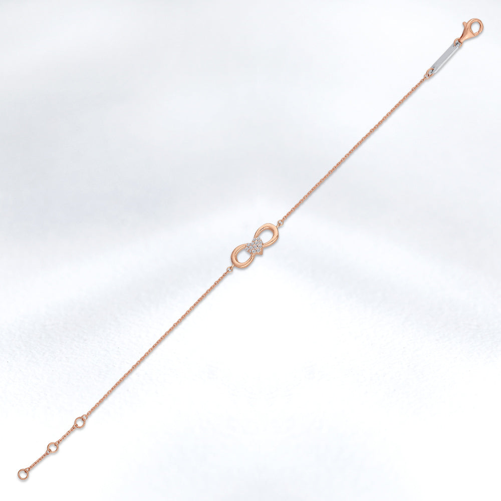 Infinity Diamond Bracelet