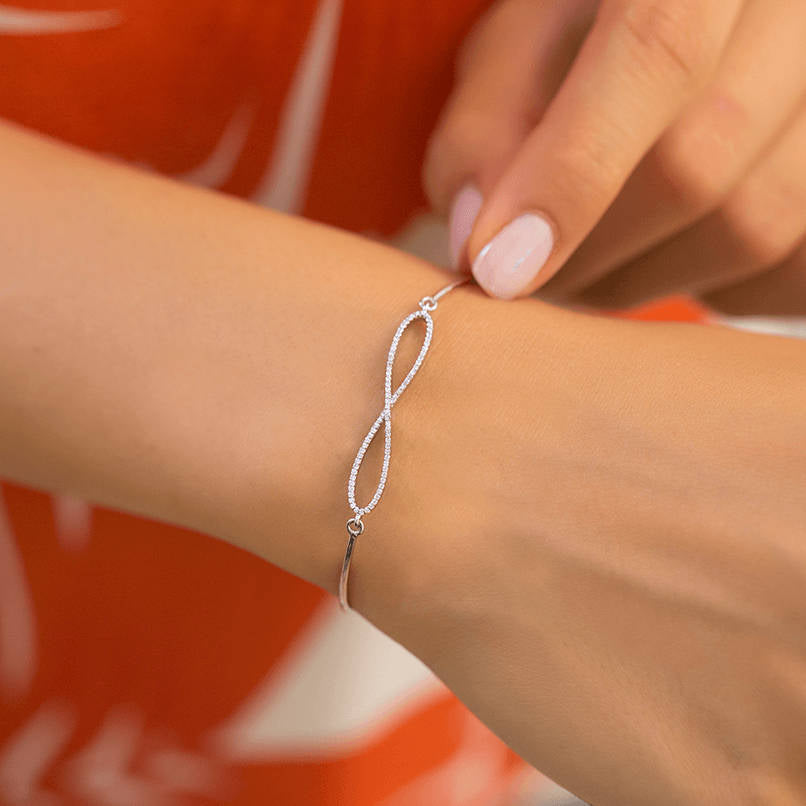 Infinity Diamond Bracelet