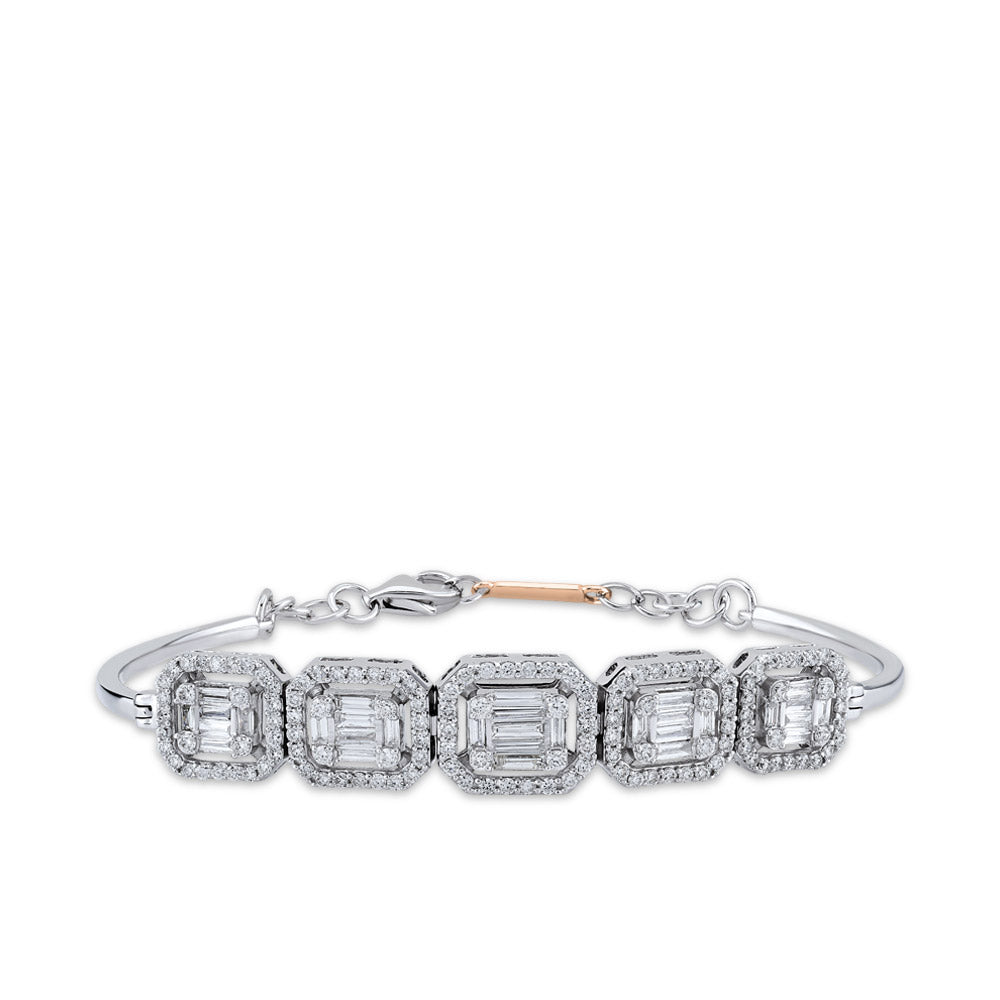 Baguette Diamond Bracelet