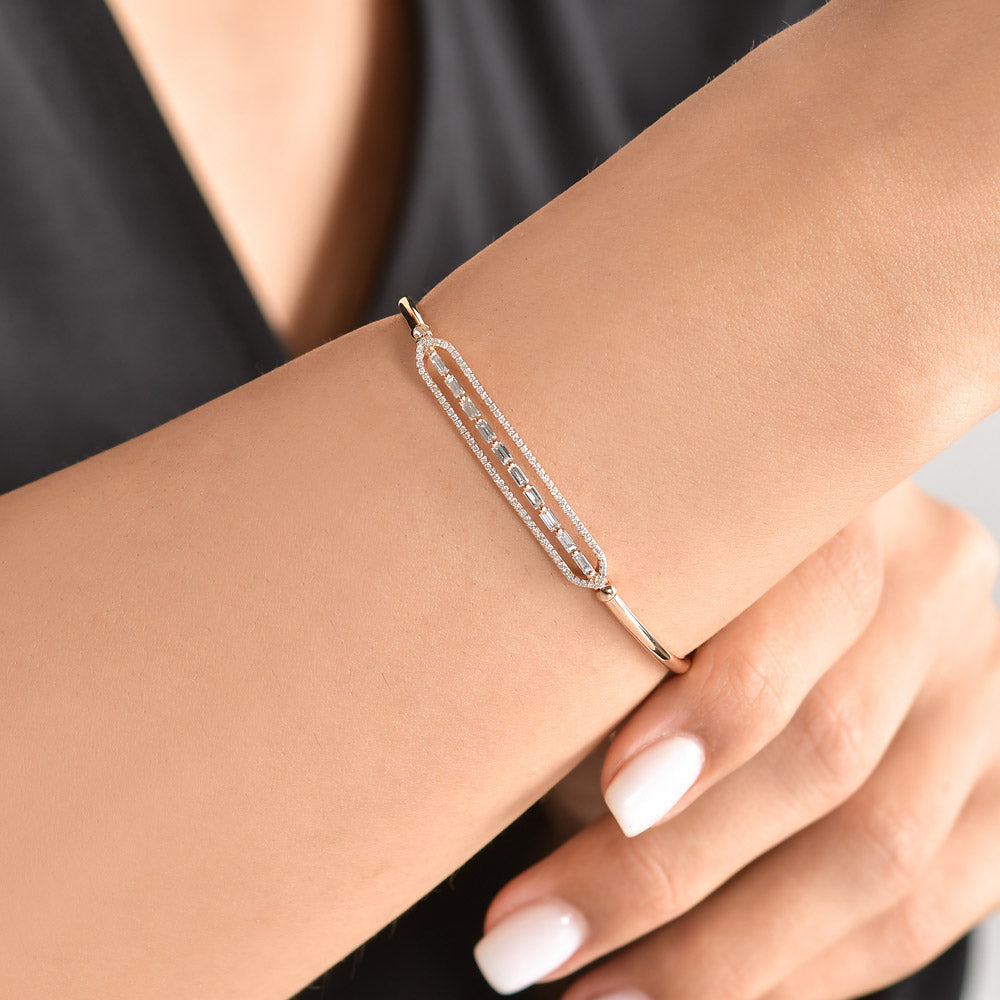 Baguette Diamond Bracelet