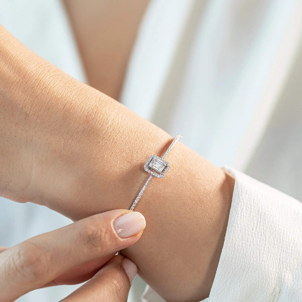 Baguette Diamond Bracelet