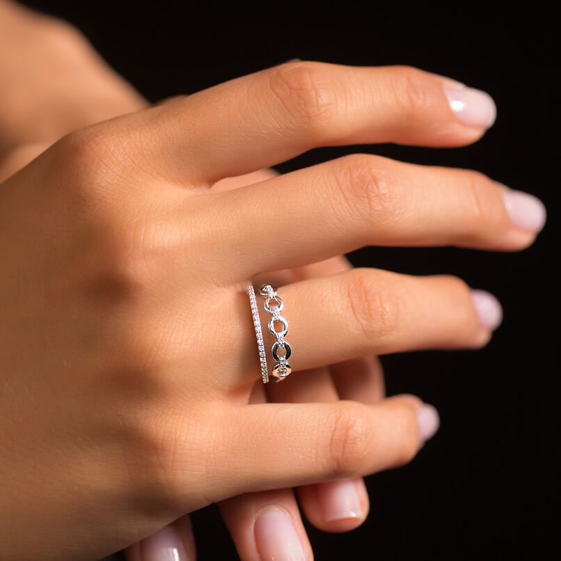 Duet Diamond Ring