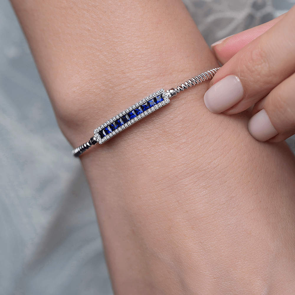Sapphire Bracelet