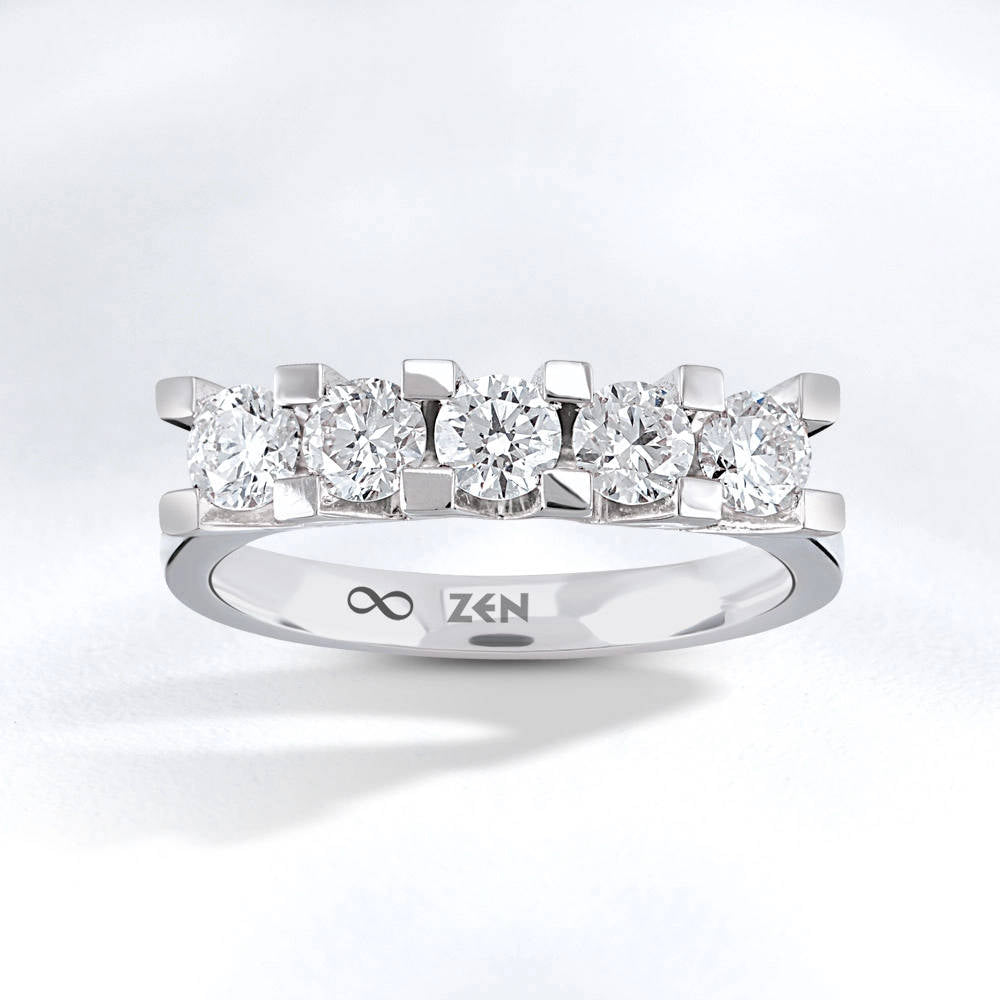 Five Stone Diamond Ring