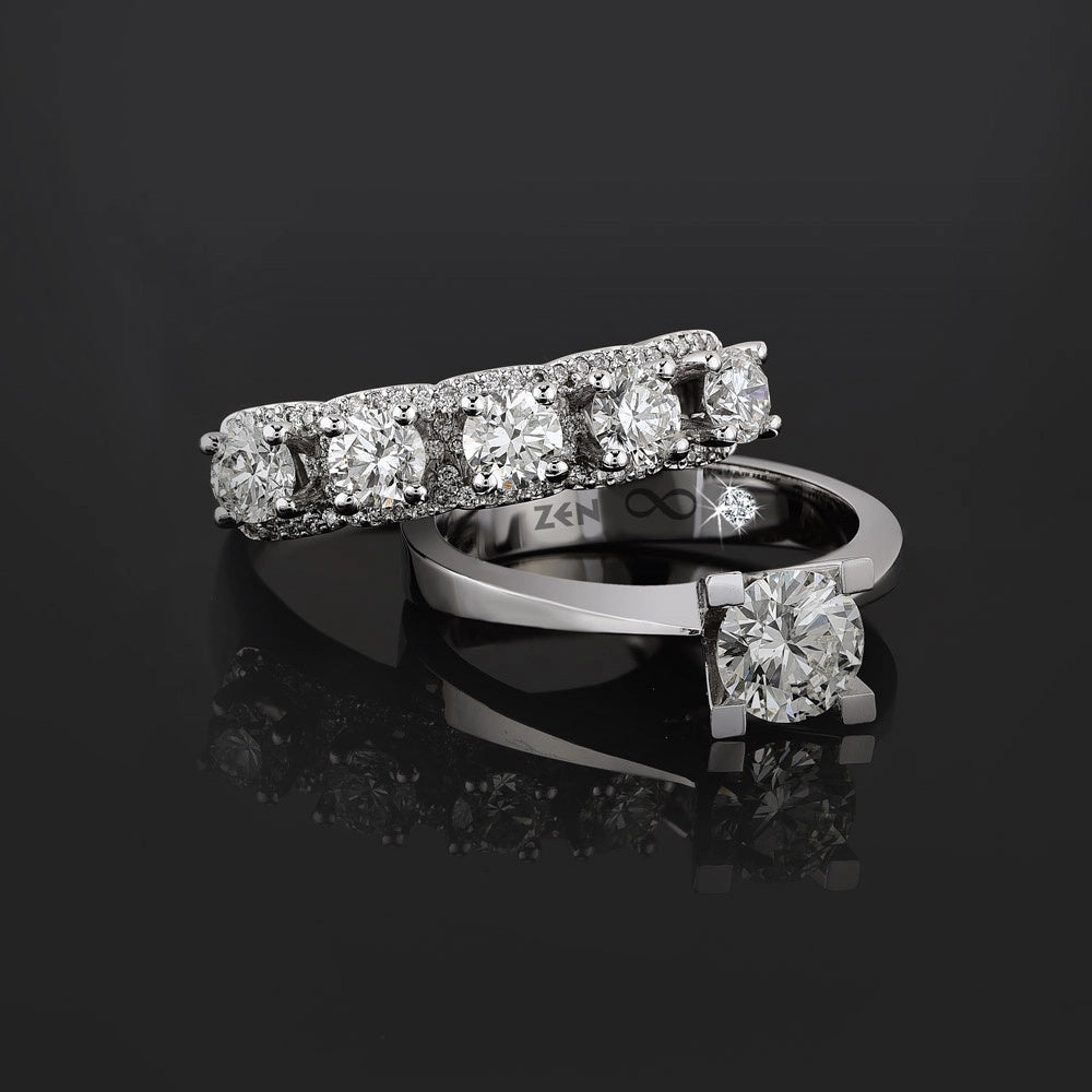 Five Stone Diamond Ring