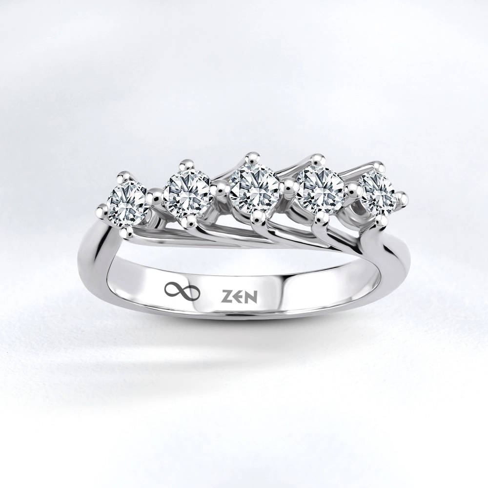 Five Stone Diamond Ring