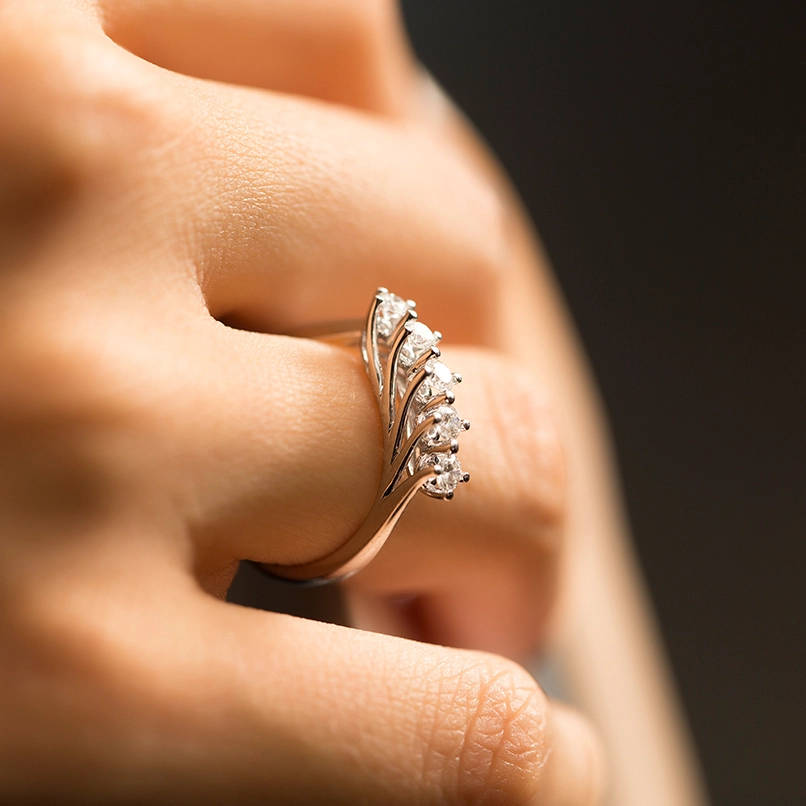 Five Stone Diamond Ring