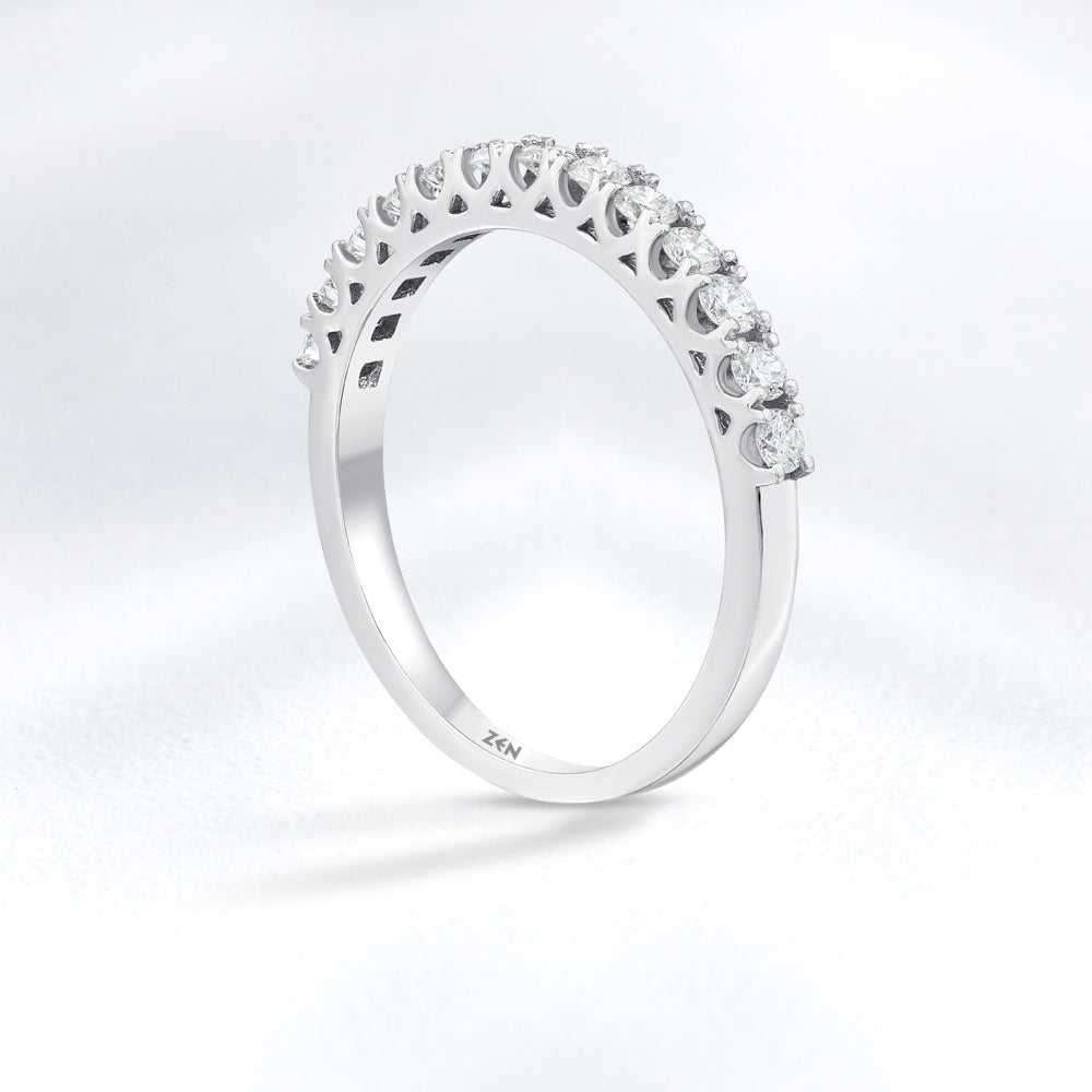 Half Eternity Diamond Ring