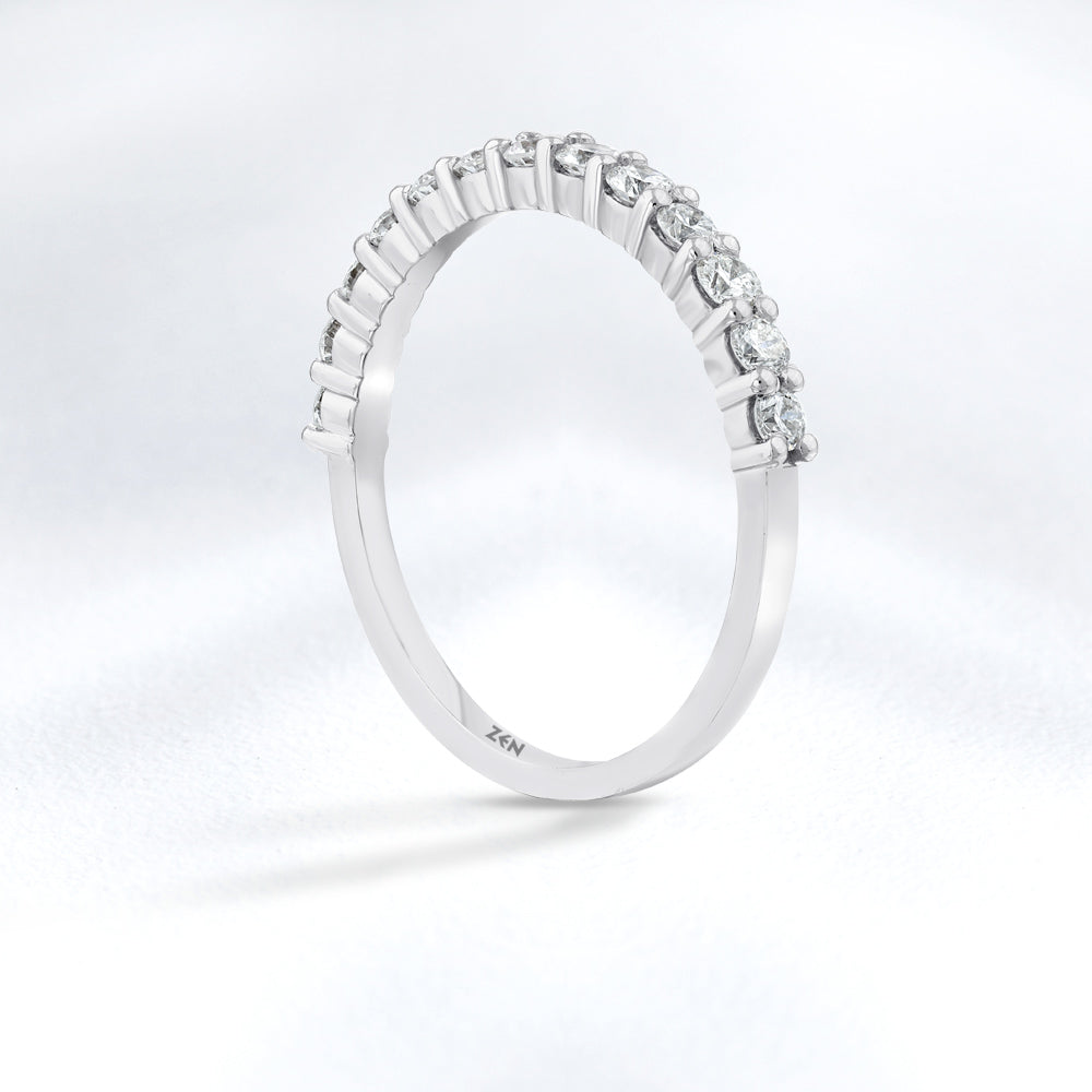 Half Eternity Diamond Ring