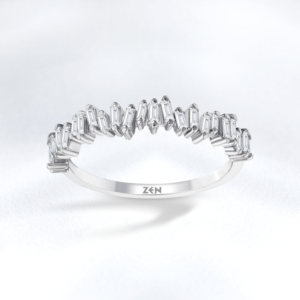 Half Eternity Diamond Ring