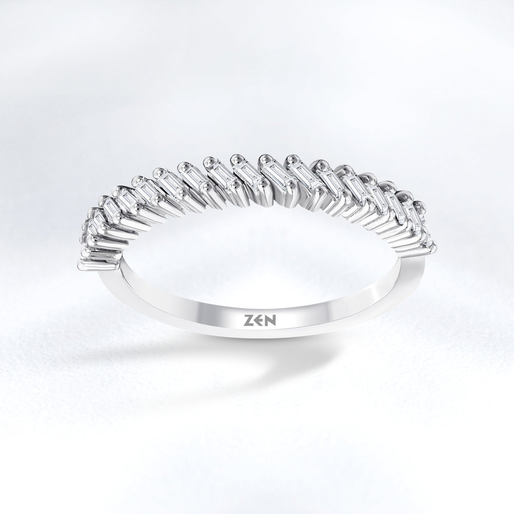 Half Eternity Diamond Ring