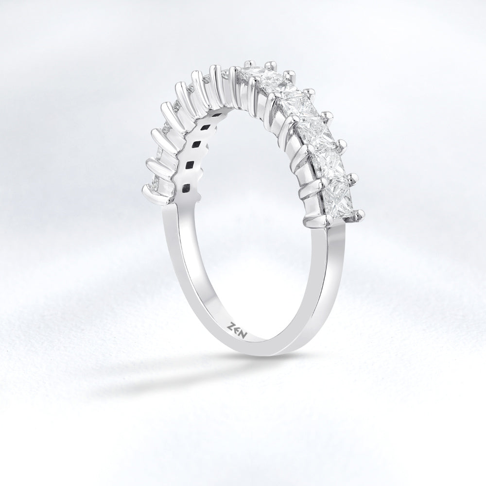 Half Eternity Diamond Ring