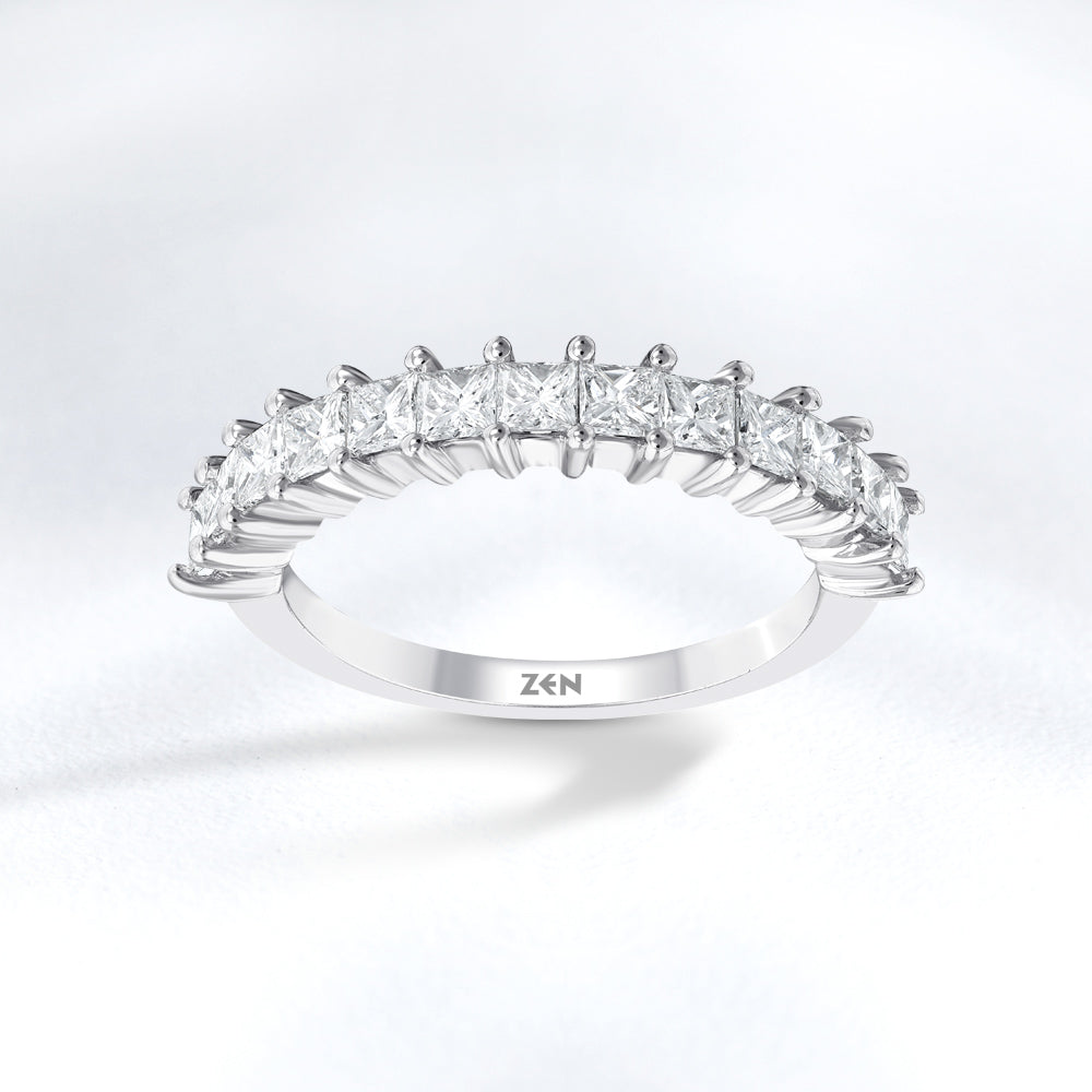 Half Eternity Diamond Ring