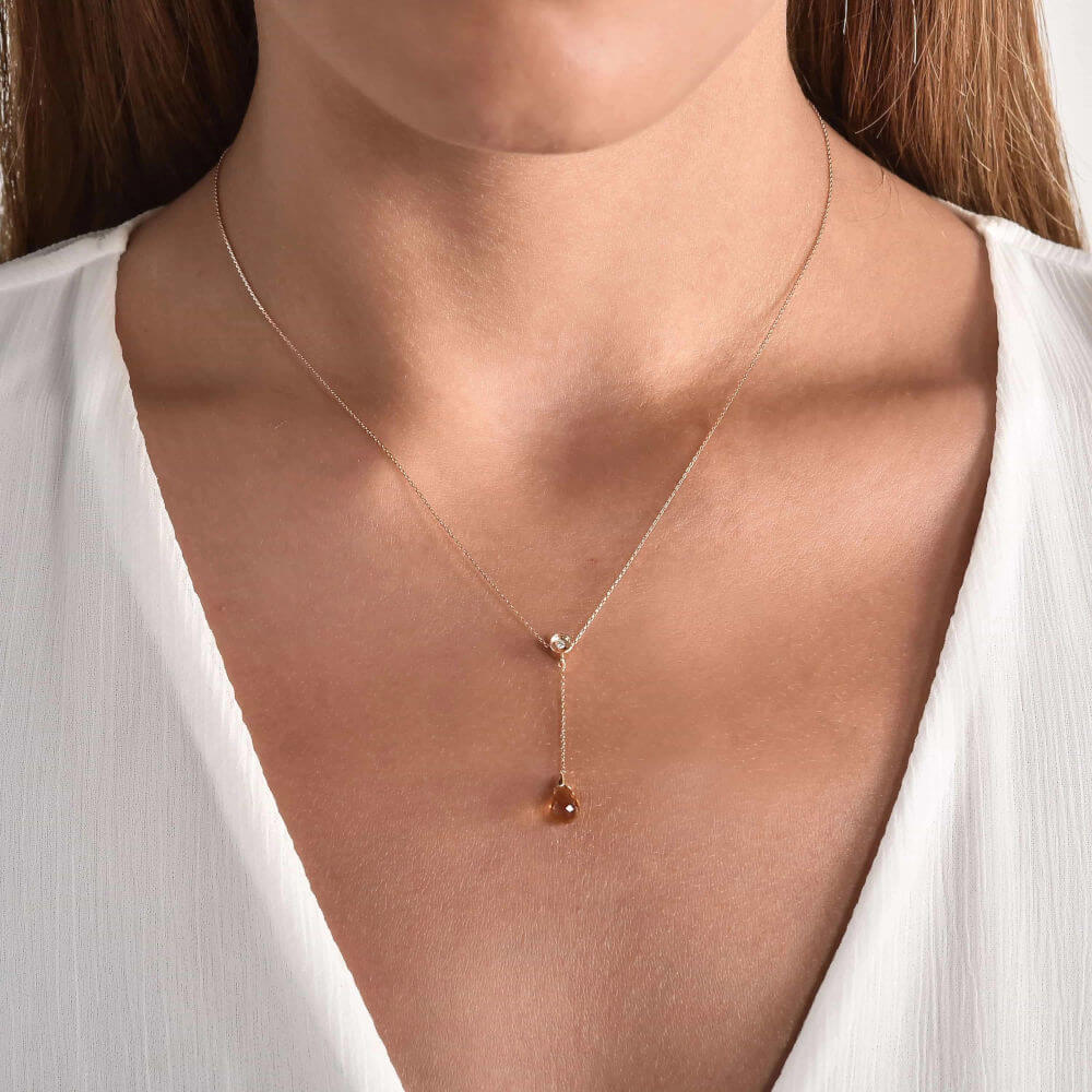 Citrine Necklace