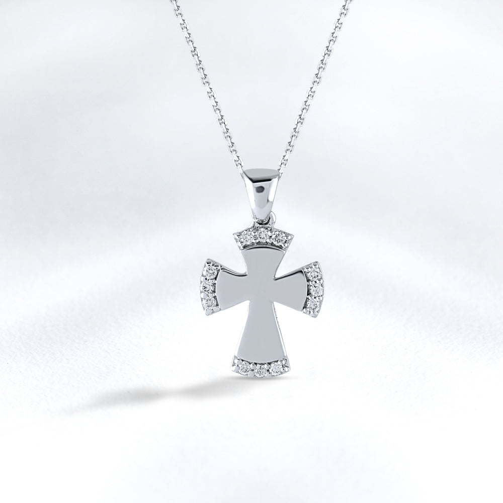 Cross Diamond Pendant