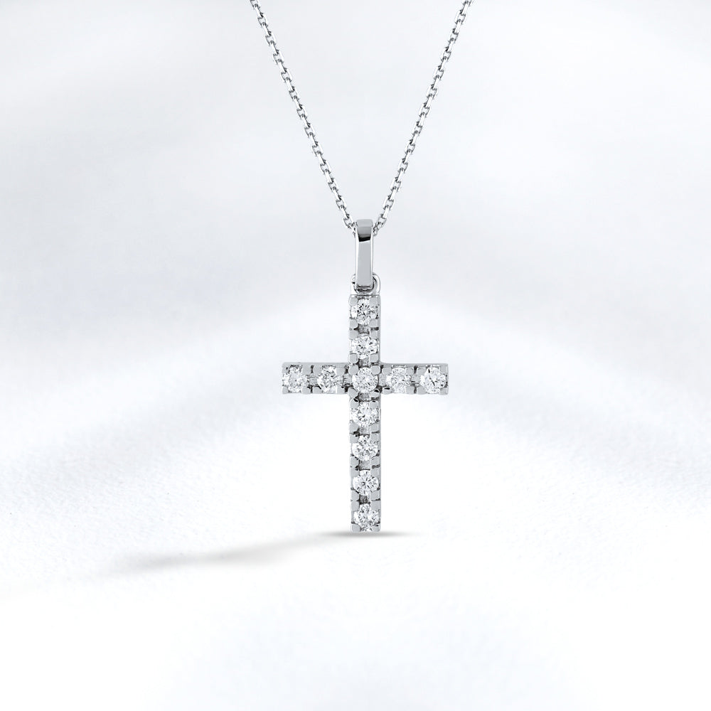 Cross Diamond Pendant
