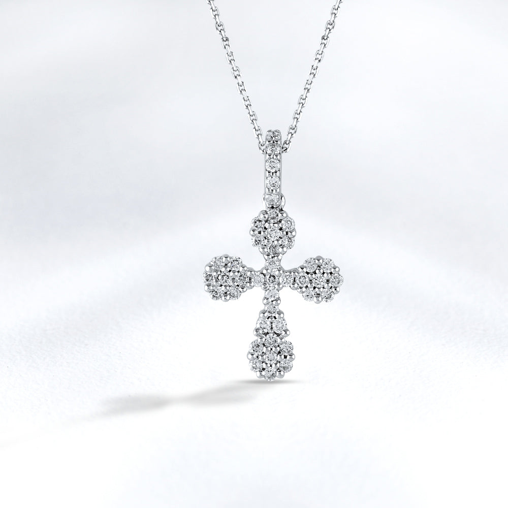 Cross Diamond Pendant