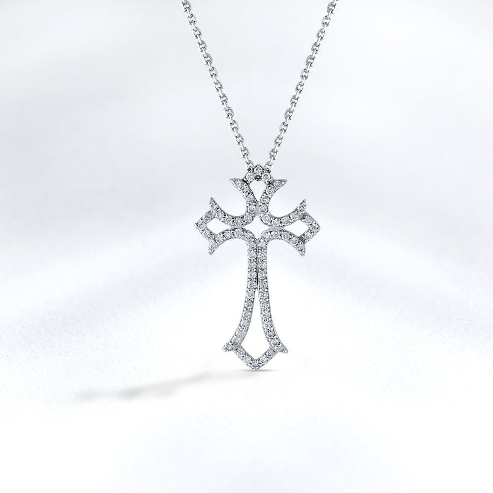 Cross Diamond Pendant