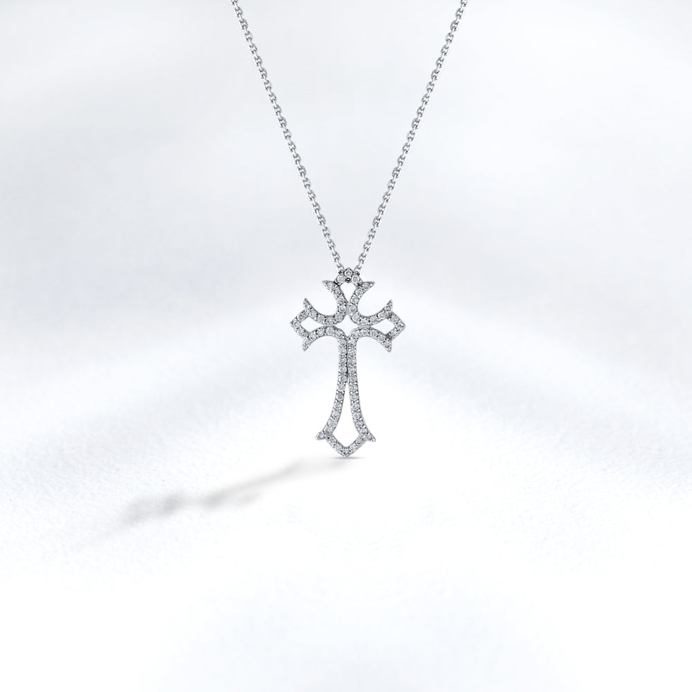Cross Diamond Pendant