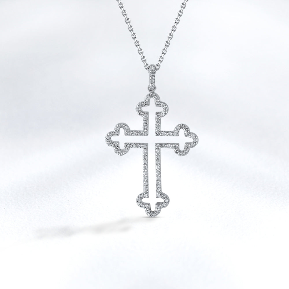 Cross Diamond Pendant