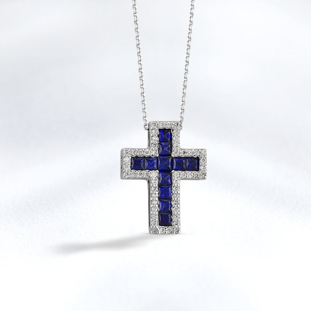 Cross Diamond Pendant