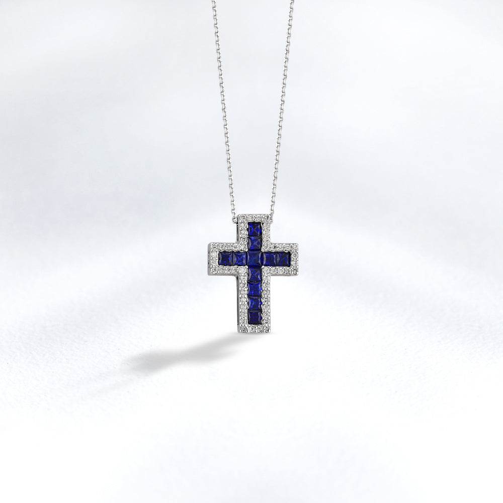 Cross Diamond Pendant