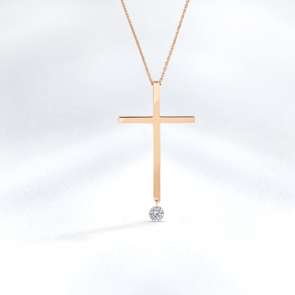 Cross Diamond Pendant