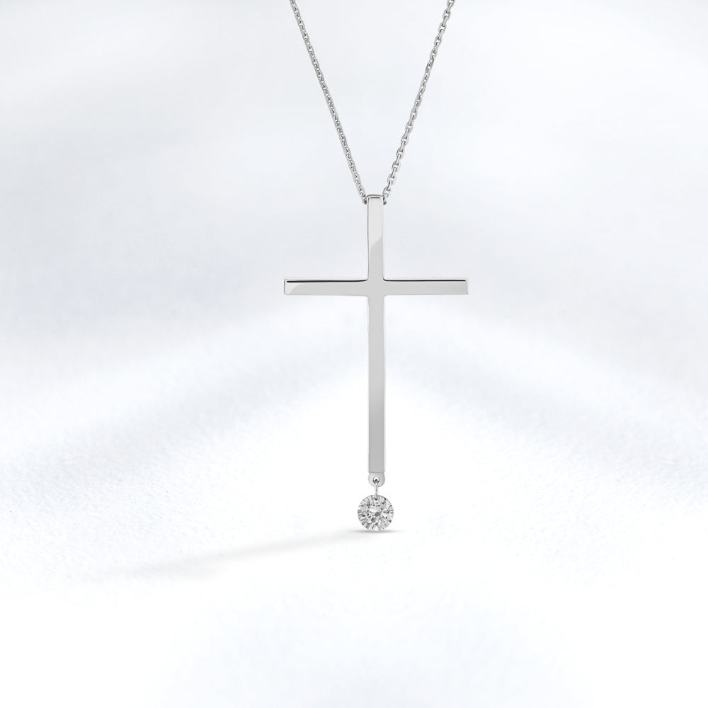 Cross Diamond Pendant