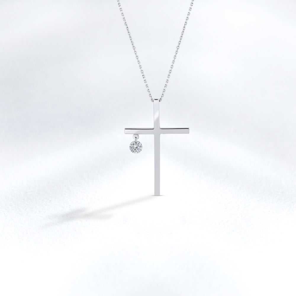 Cross Diamond Pendant